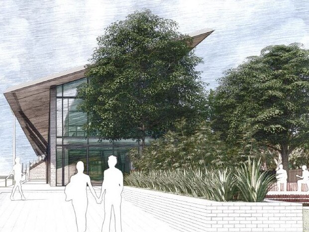 Artist image of new centre of excellence.