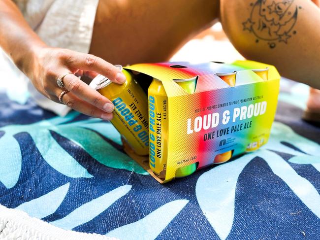 Loud &amp; Proud Ale. Picture: Supplied