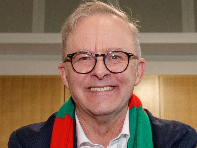 WEEKEND TELEGRAPH JULY 1, 2023Australian Prime Minister Anthony Albanese along with Premier Chris Minns were at the opening of the Rabbitohs Heffron Community & High Performance Centre today.Picture: David Swift
