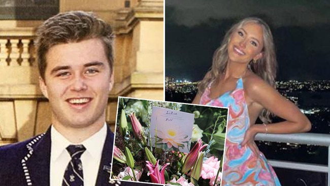 Lilie James, right, had recently ended a five-week relationship with 24-year-old sports assistant Paul Thijssen, left, before he bashed her to death. Pictures: Supplied/News Corp