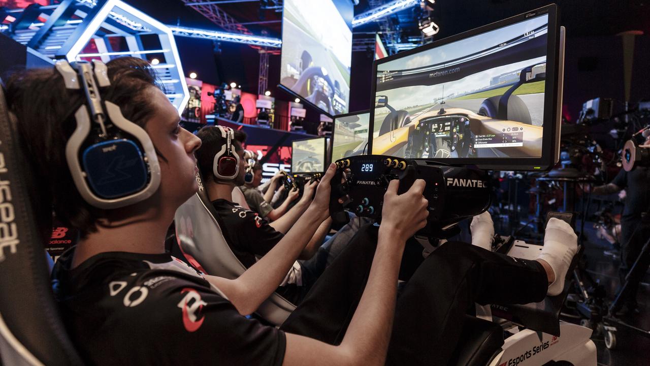 All but one Formula 1 team has a team of sim drivers in the F1 Esports Series. (Photo by Miles Willis/Getty Images)