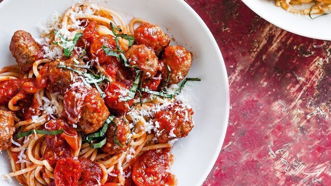 You can't go past the trusty spaghetti and meatballs.