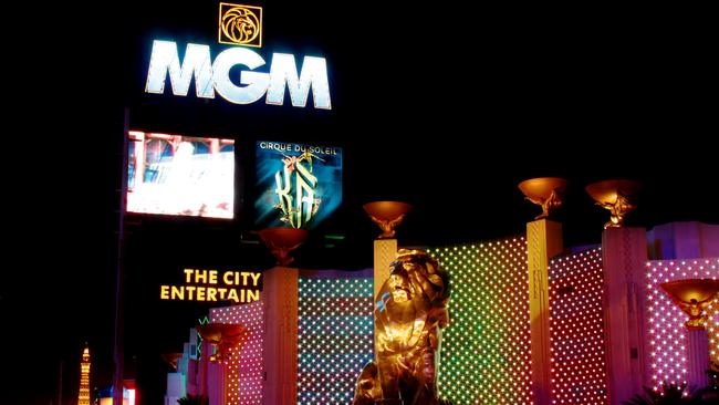 The MGM Grand Las Vegas.