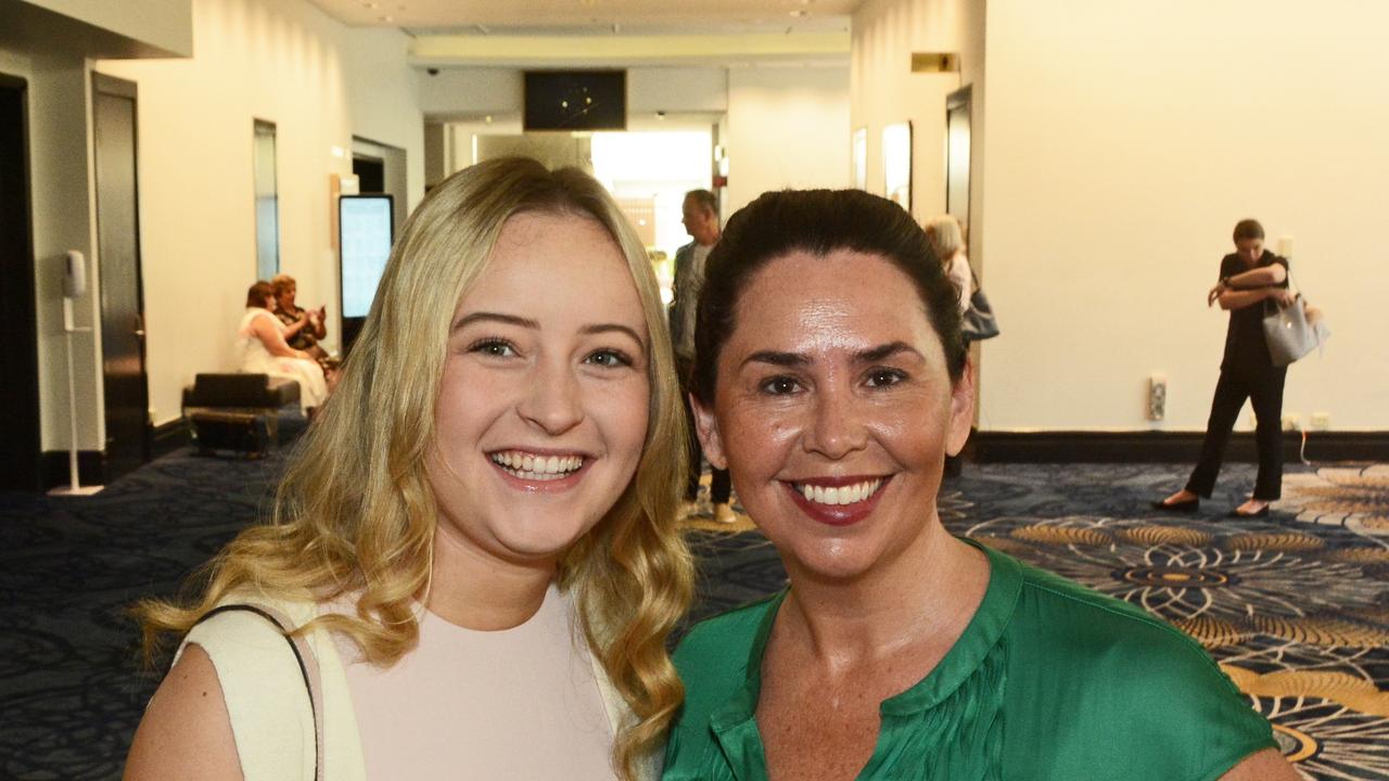 Trudi Morris and Jill Wolff at GC Community Fund Christmas Appeal breakast at The Star Gold Coast. Pic: Regina King