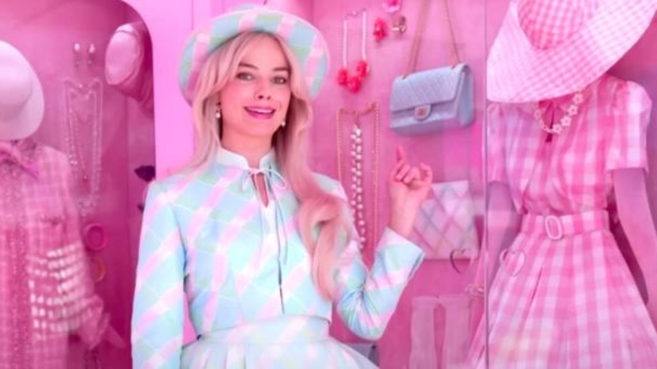 Of course Barbie’s closet has magical powers. Picture: YouTube