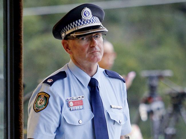 Chief Inspector Chris Whalley gave evidence on day two of the coronial inquest. Picture: NewsWire / John Appleyard