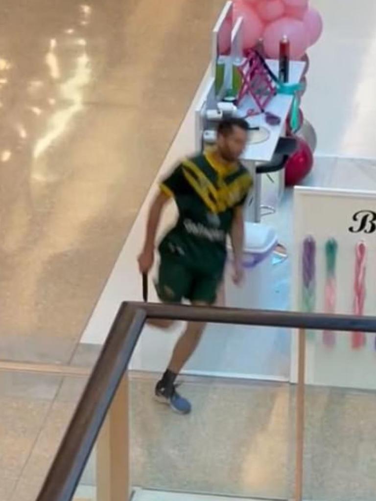 Joel Cauchi stabbed 18 people during a violent rampage through Westfield Bondi Junction on Saturday. Picture: Supplied