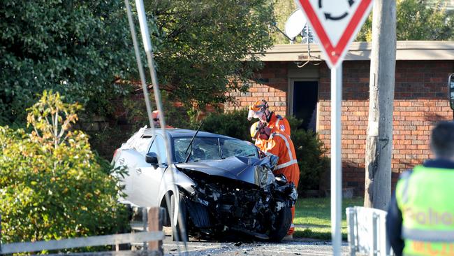 The crash pushes the death toll to 92 for the year. Picture: Andrew Henshaw