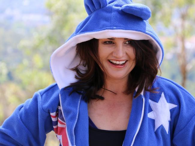 Senator Jacqui Lambie shared this photo of herself in a onesie to her Facebook page in October. “Feel like we all need a bit of Aussie spirit right now! Definitely a Throwback Thursday, I can't even find this onesie anymore,” she wrote. Picture: Facebook