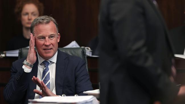 Labor has asked a series of questions of Premier Will Hodgman, quizzing him on whether he intends to continue governing despite Tuesday’s setbacks. Picture: LUKE BOWDEN