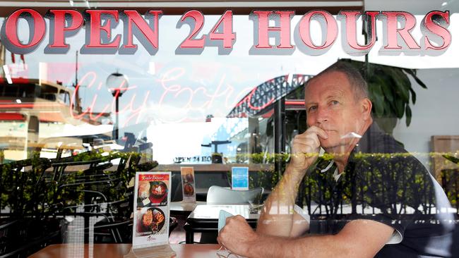 City Extra cafe owner Steven Duff has lost 70 staff because of Covid lockdowns. Picture: Toby Zerna