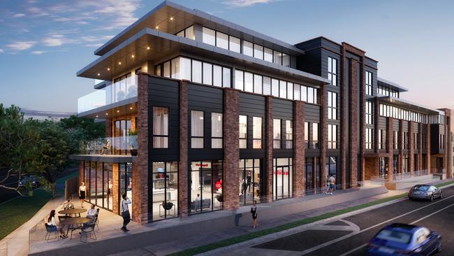 Artist's impression of the $12 million W Apartments project at the site of the Colac Hotel in Port Adelaide. Supplied by Dominion Homes.