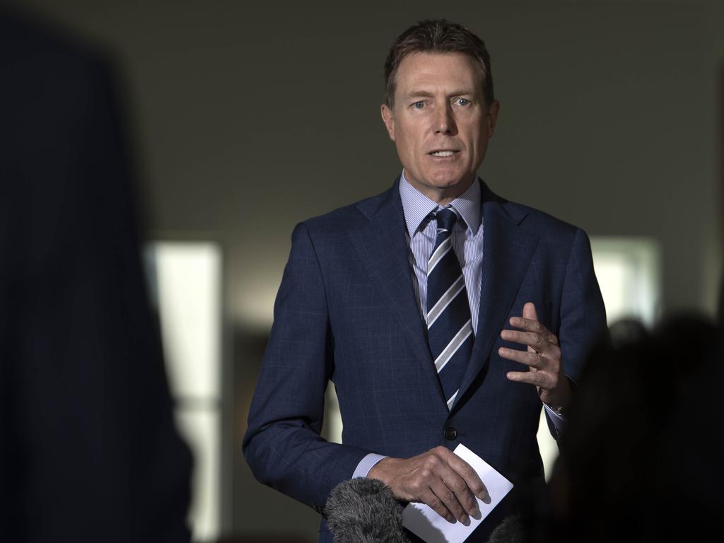 Christian Porter is taking defamation action against the ABC. Picture: Gary Ramage/NCA NewsWire