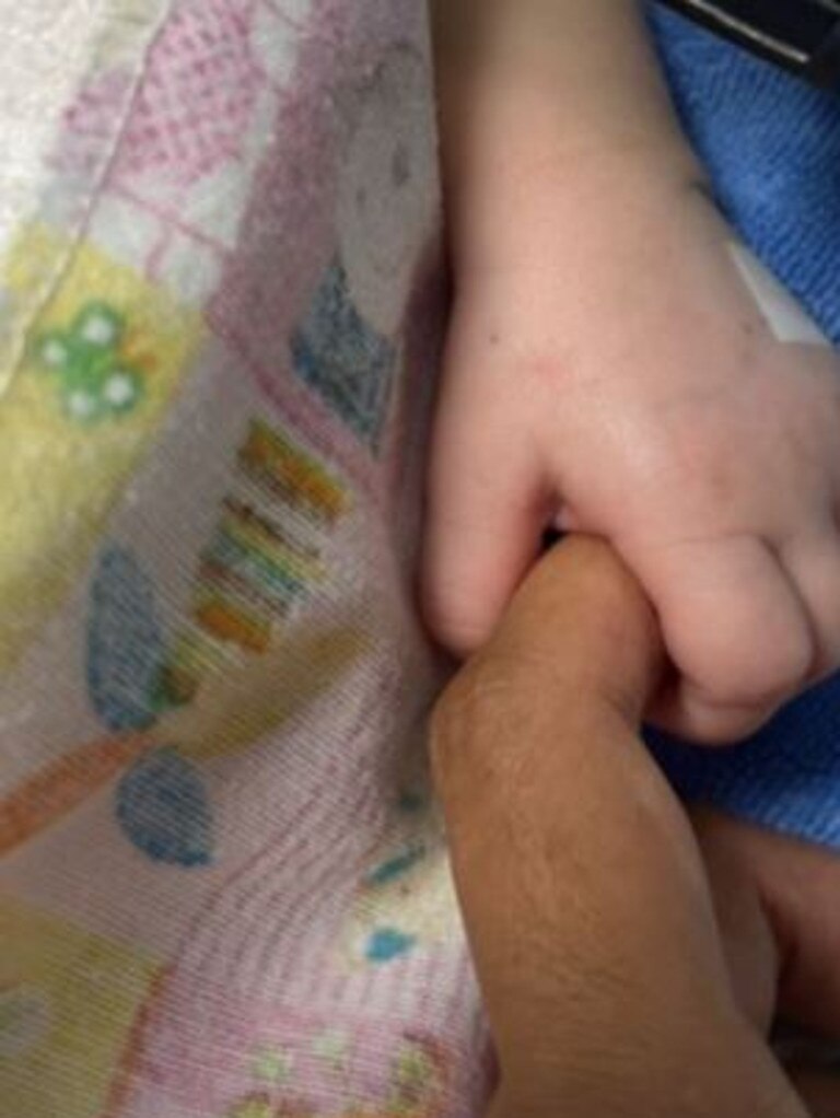 The seven-week-old girl is on a flight to Brisbane. Picture: Instagram