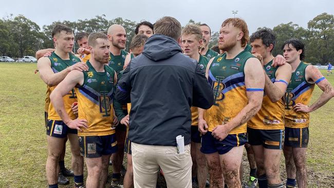 Ironbank-Bridgewater's merged side during last Hills FL season. Picture: Ironbank Cherry Gardens Football Club