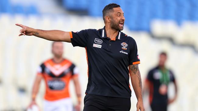 PRE 2023 RD01 New Zealand Warriors v Wests Tigers - Benji Marshall. Picture: NRL Photos