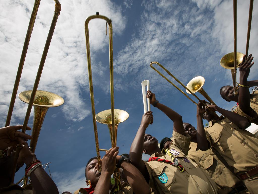 The Queen’s Baton visited the GEMS Cambridge International School, in Uganda, on 26 March 2017.