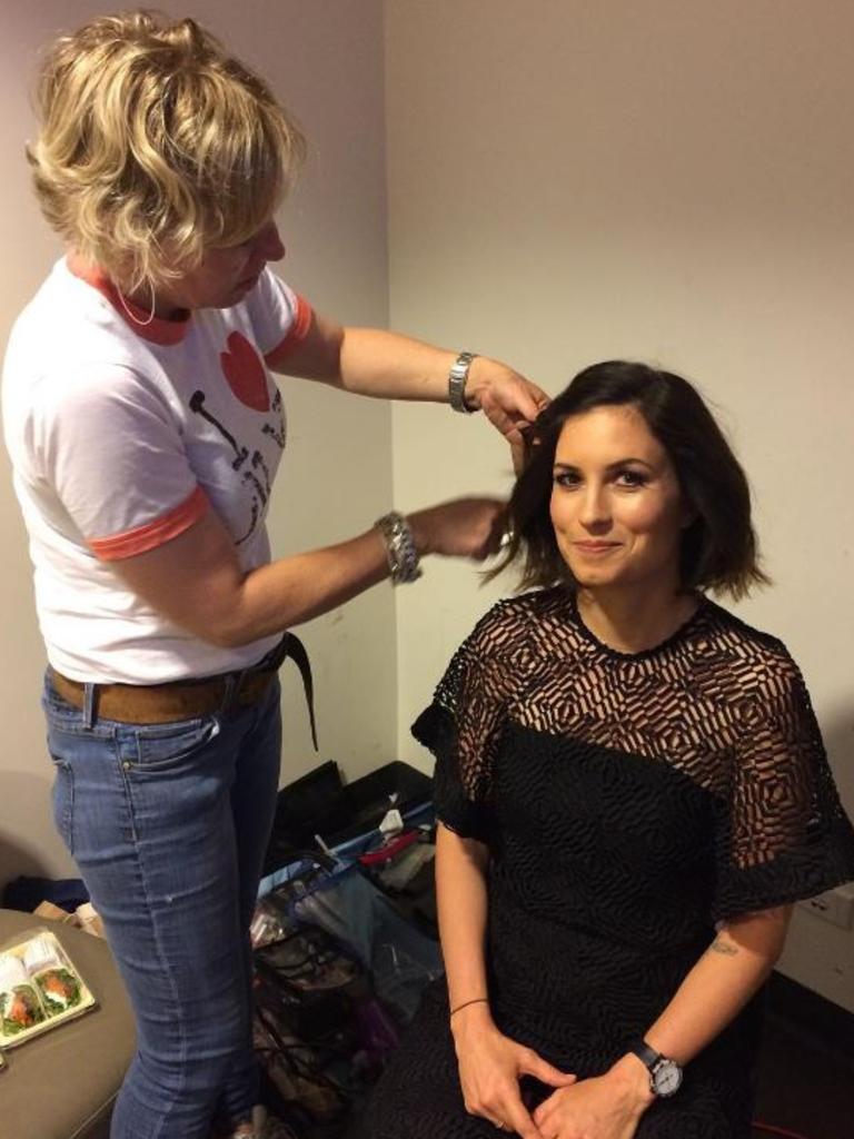 The 2016 ARIA Awards via social media ... Missy Higgins, "Getting ready for the Aria red carpet!" Picture: Instagram