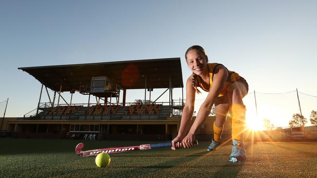 Stella Harris as a junior. Picture: Josh Woning.