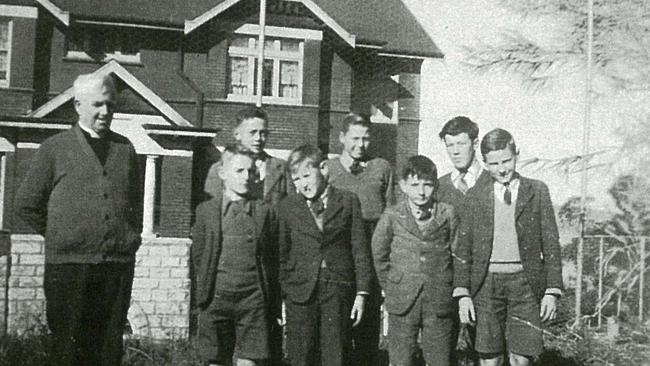 Camden Grammar School students in the late 1940s. Courtesy Manly Library