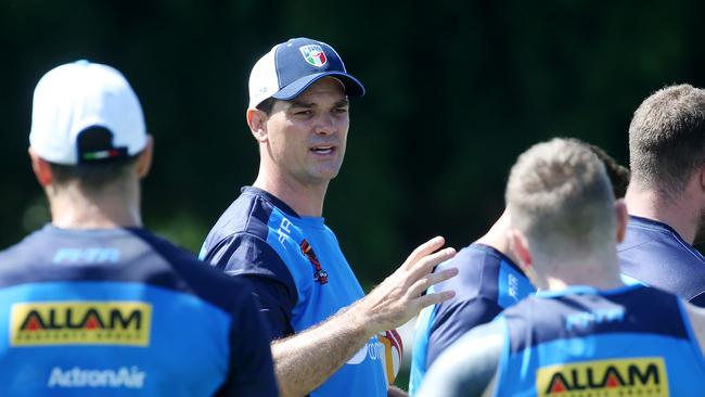 Cameron Ciraldo, who also coached Italy during last year’s World Cup will take over the Penrith reins for the remainder of the season. PICTURE: STEWART McLEAN