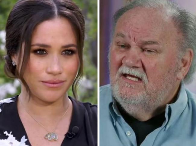 Meghan Markle and father Thomas Markle