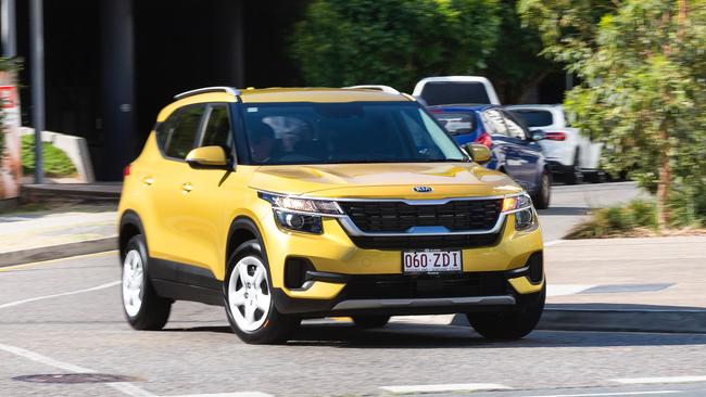 The Kia Seltos is one of the bigger small SUVs.