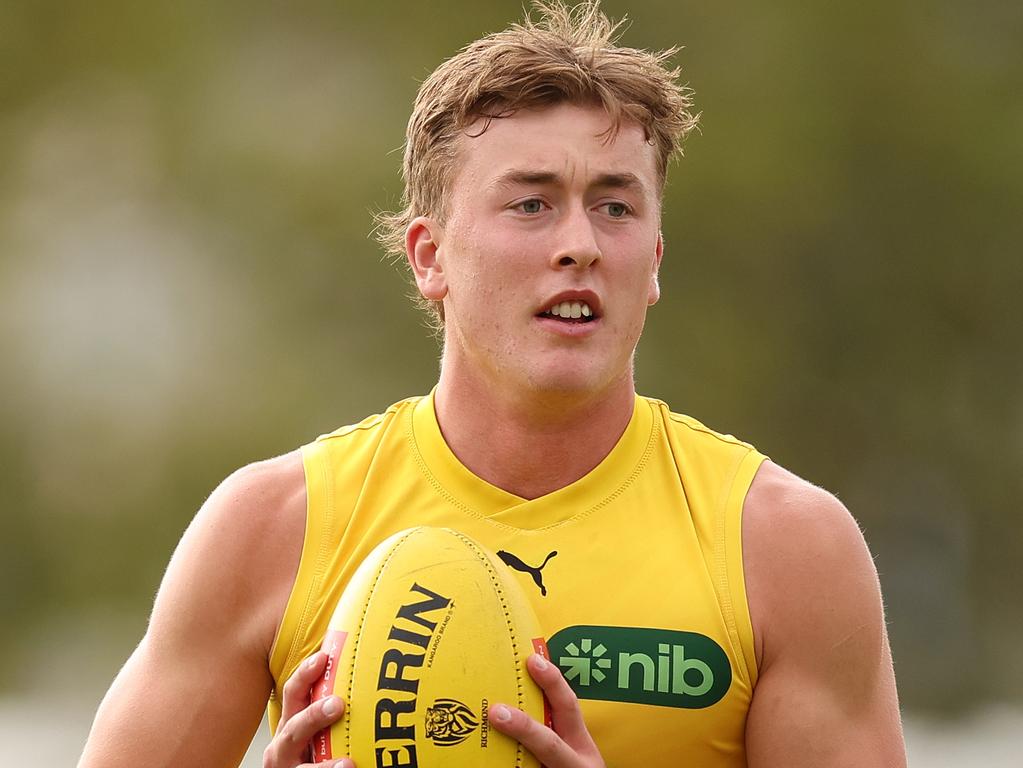 Young Richmond midfielder Kane McAuliffe. Picture: Robert Cianflone/Getty Images