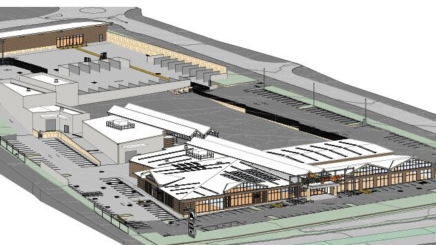 An artist's impression of the redeveloped Flower Power complex to stretch from Mona Vale Rd, at the front, to Myoora Rd, in the rear. Picture: Supplied