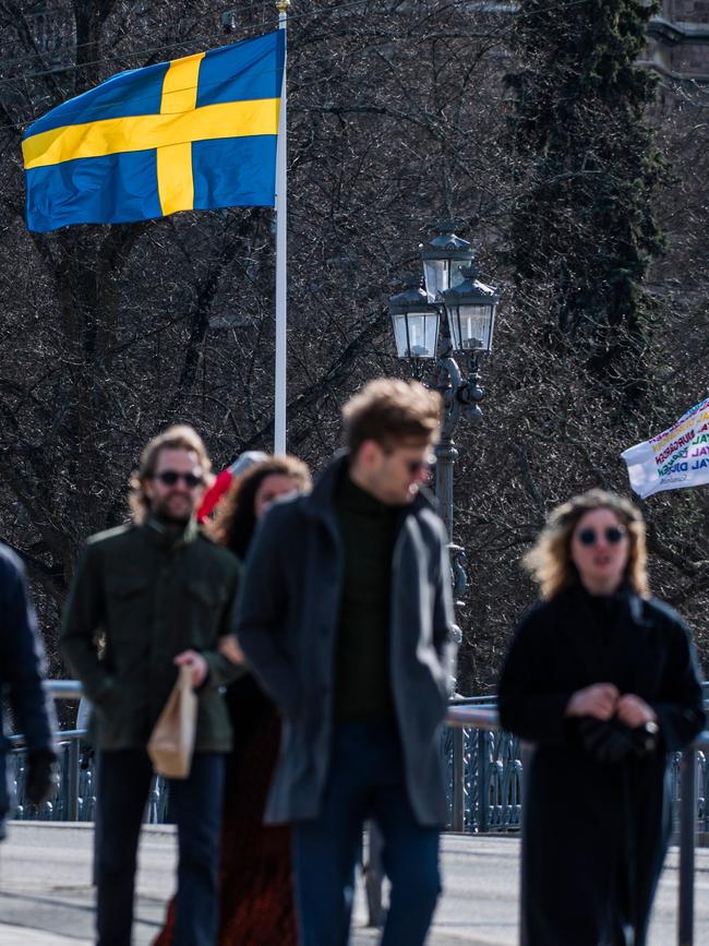 Authorities argue that Swedes can be trusted to practise social distancing voluntarily.