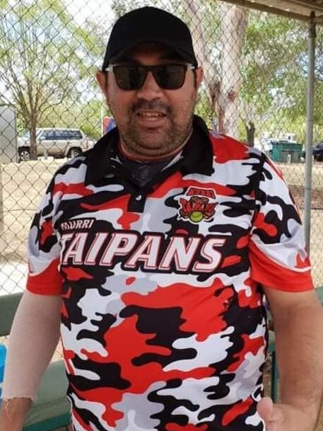 Mr Kemp is being remembered for being a humble man and beloved member of the Murri Taipans Softball Club. Picture: Supplied