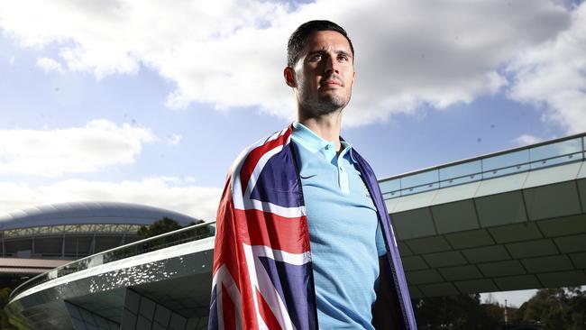 Dylan McGowan has one Socceroos cap. Picture: Sarah Reed