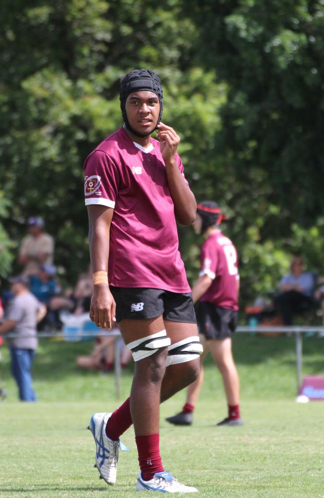 Ballymore Cup rugby action at the Albany Creek Brumbies Junior Rugby Union Club on Friday, April 12, 2024.