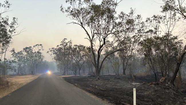 SDRFS assistant chief officer Clint Tunnie said crews had been fighting multiple fire fronts in the Tablelands and Cooktown throughout the week. Photo: Supplied.