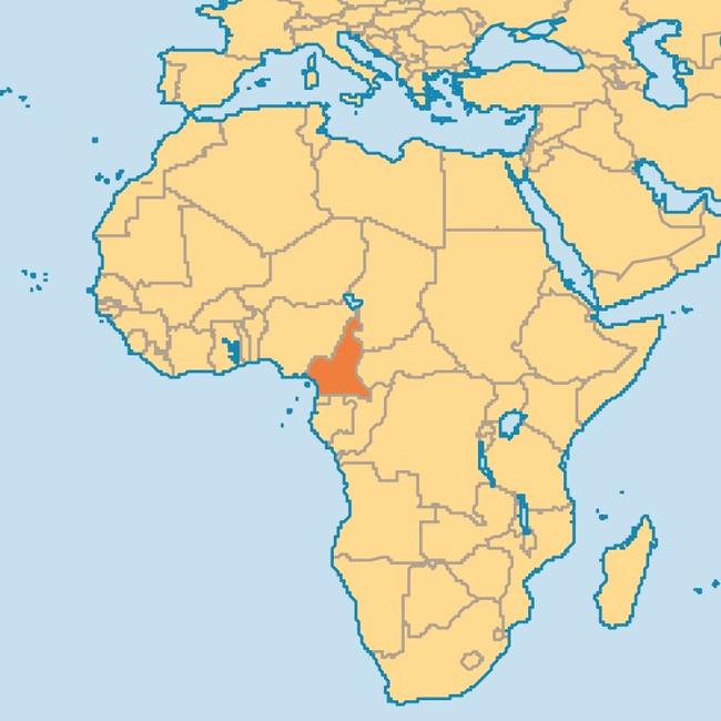 Cameroon is in central Africa.