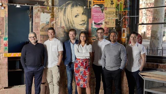 Team behind the relaunch of St Kilda’s Prince Public Bar.