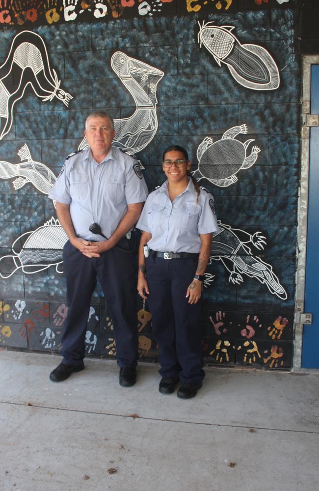 Staff inside Maryborough Correctional Centre.