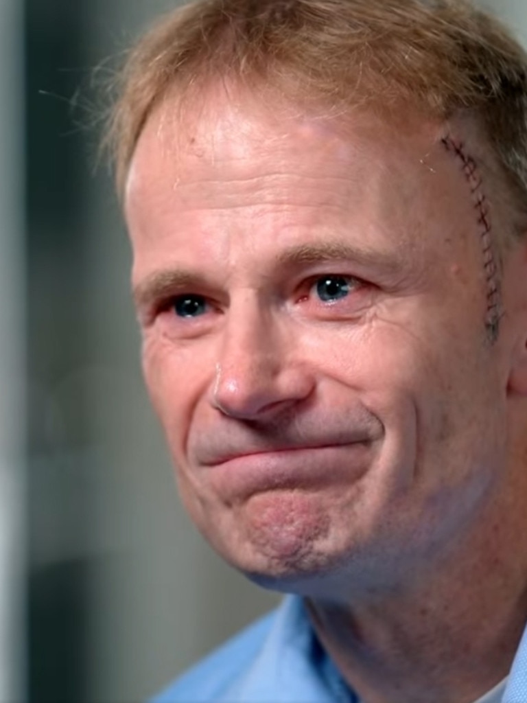 Professor Richard Scolyer AO interviewed on A Current Affair Channel 9. Picture – A Current Affair
