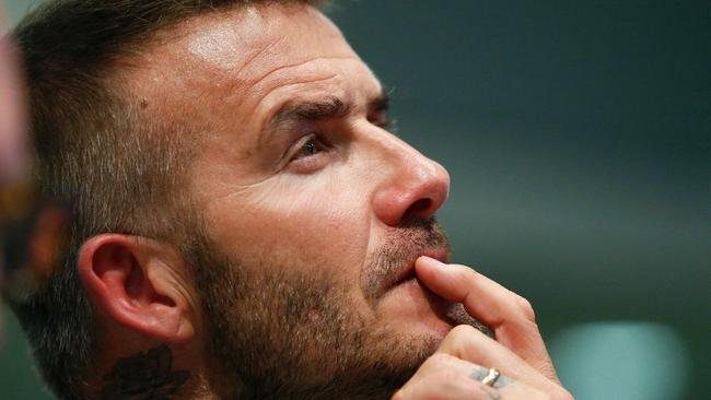 “It’s amazing to see the Football for Fires charity match going ahead,” David Beckham says in the video.