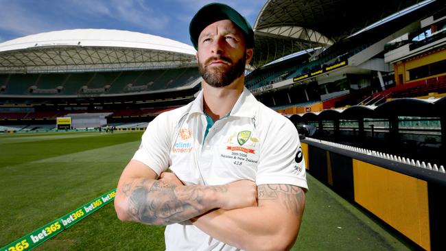 Matthew Wade will be thinking of his mate at the Adelaide Oval. Picture: AAP/Sam Wundke