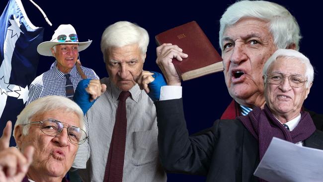 The many faces of Bob Katter.