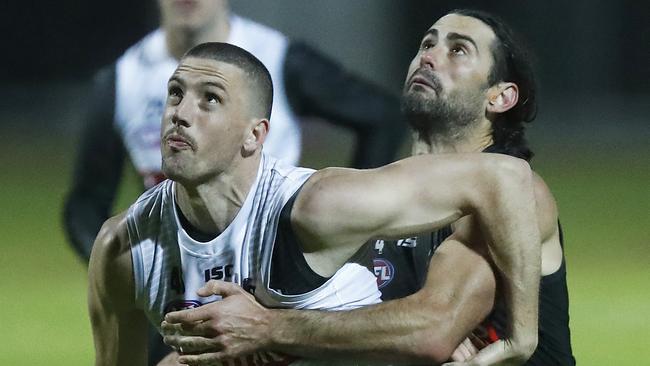 Darcy Cameron doesn’t want to see star teammate Brodie Grundy leave the Pies. Picture: Getty Images