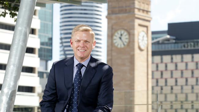 Brisbane Economic Development Agency head Brett Fraser.