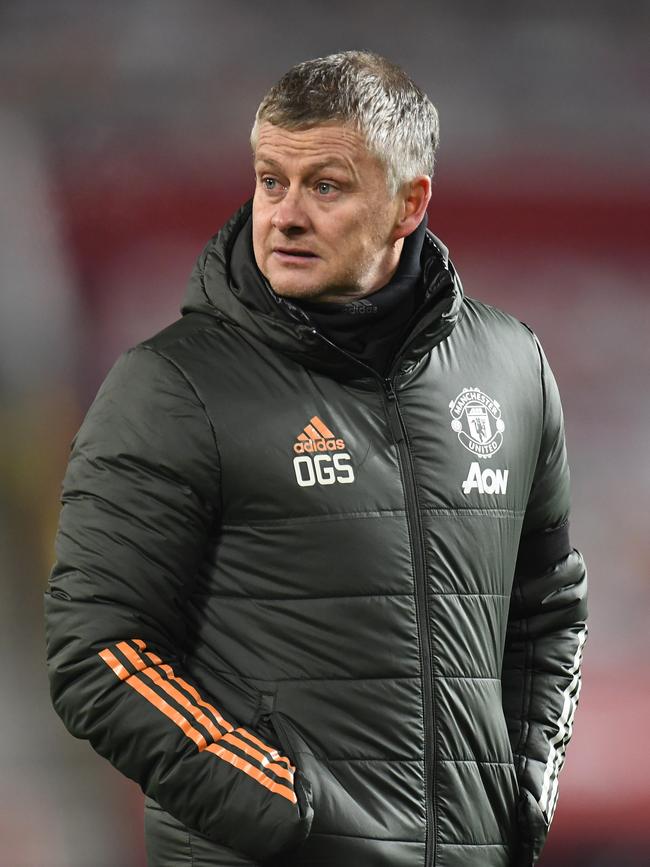 Ole Gunnar Solskjaer. (Photo by Peter Powell – Pool/Getty Images)