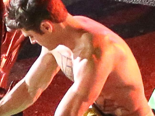 ***ONE TIME USE, WEB USE ONLY, CONTACT NETWORK PIC DESK FOR PRINT RIGHTS*** **MUST CREDIT - FameFlynet/Snapper Media*** Exclusive 51732313 Actor Zac Efron strips down and hops on a motorcycle to film a scene for his new movie Dirty Grandpa in Tybee Island Georgia on May 5 2015 Zac s stuntman also stripped down to a tiny thong as he filled in for Zac on the bike FameFlynet Inc Beverly Hills CA USA 1 818 307 4813
