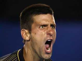 Novak Djokovic survived a five hour thriller to advance in the Australian Open. GETTY IMAGES