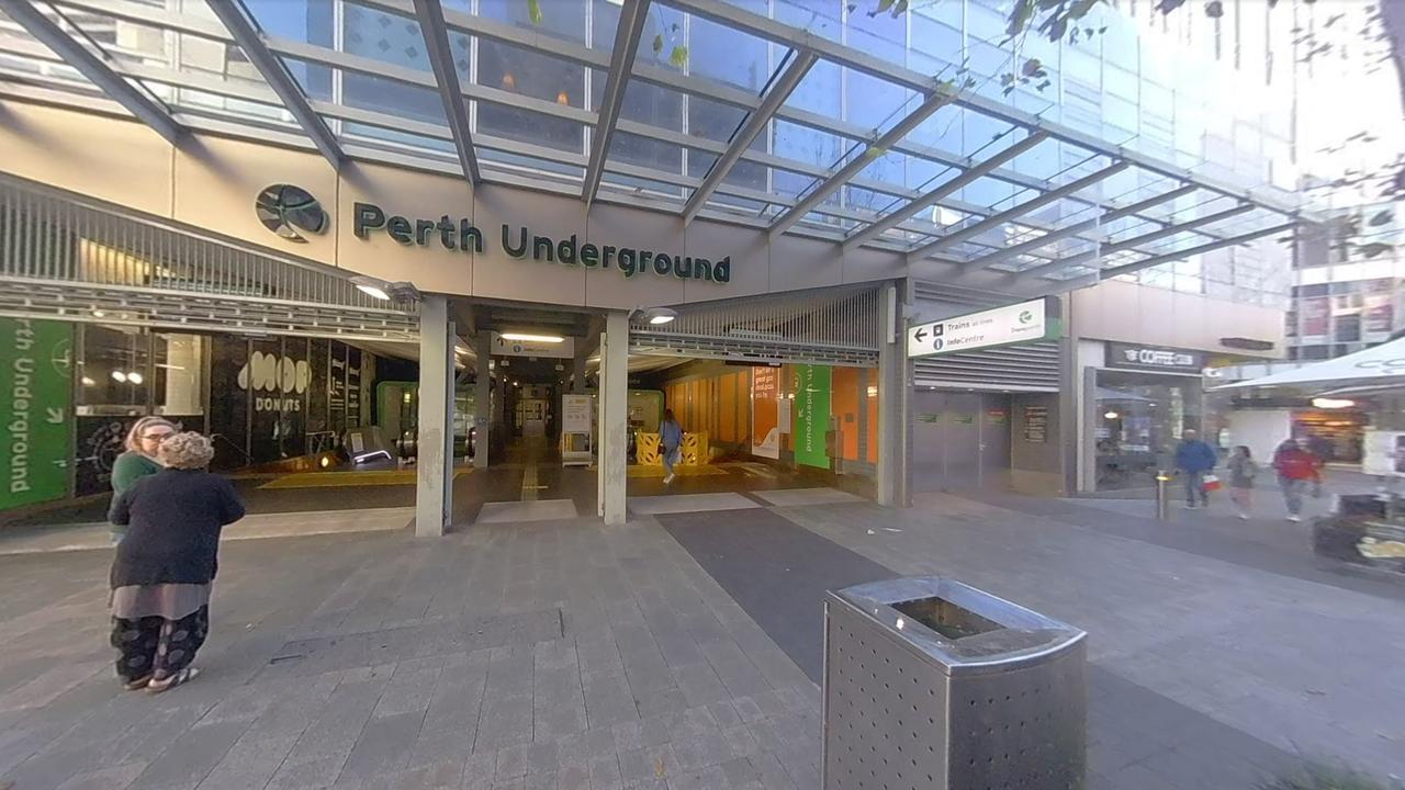 Paramedics were called to Perth Underground Train Station to find Josh unresponsive. Picture: Google Maps