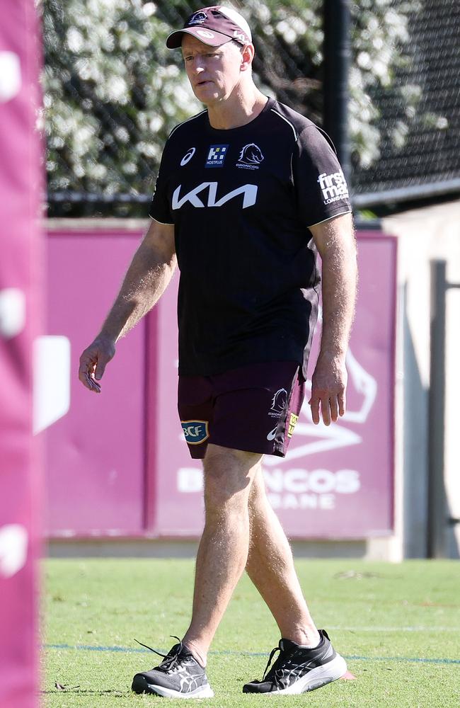 Broncos coach Michael Maguire. Picture: Liam Kidston