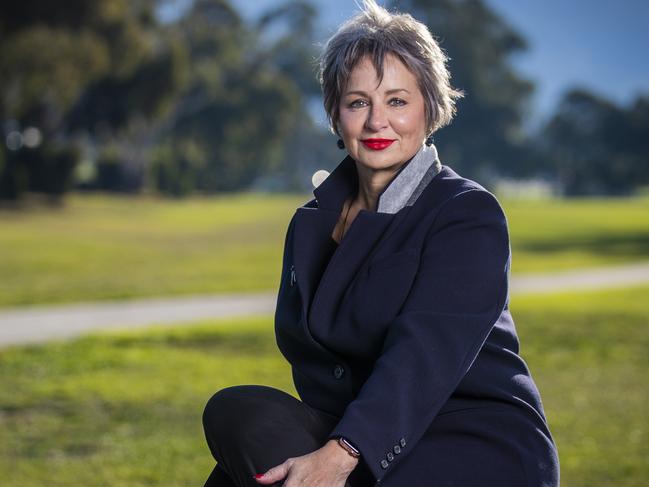 Sue Hickey is the former mayor of Hobart City Council and a former Liberal turned independent member of the House of Assembly. Ms Hickey is running for deputy mayo. Picture: Richard Jupe