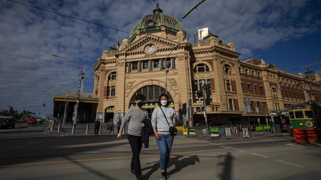 Melbourne has been in lockdown for 200 days. Picture: Paul Jeffers